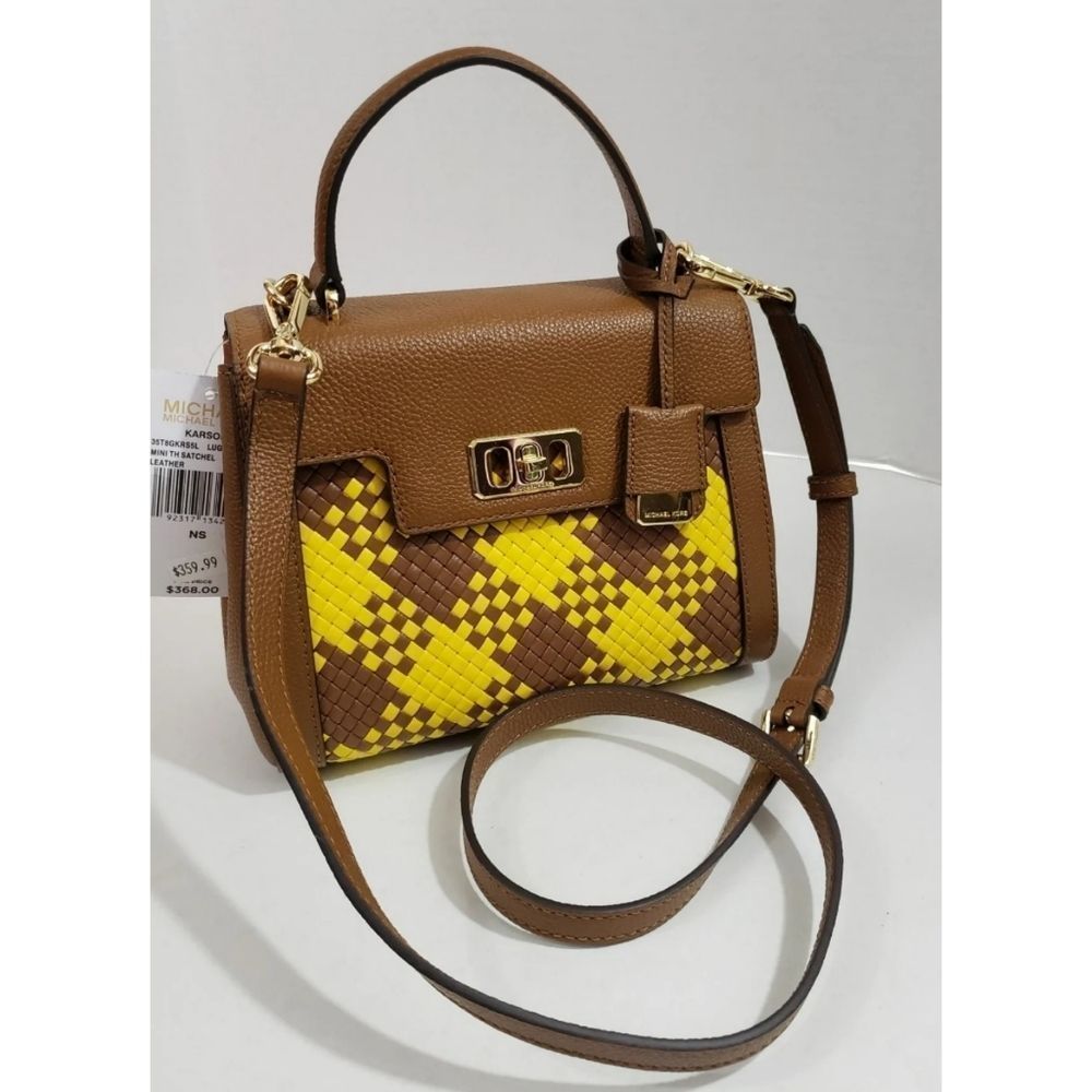 NWT Michael Kors Mini Leather Satchel